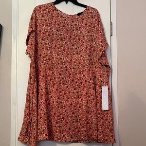 Lumiere Pink Floral Blouse